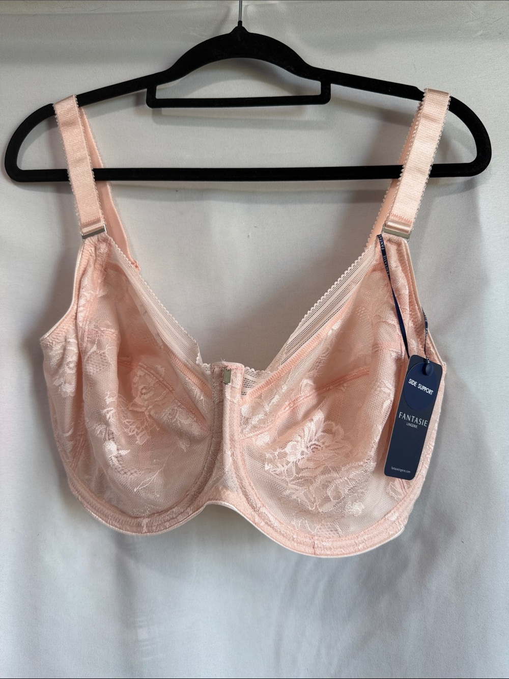 Fantasie Lace Underwire Bra in Soft Blush